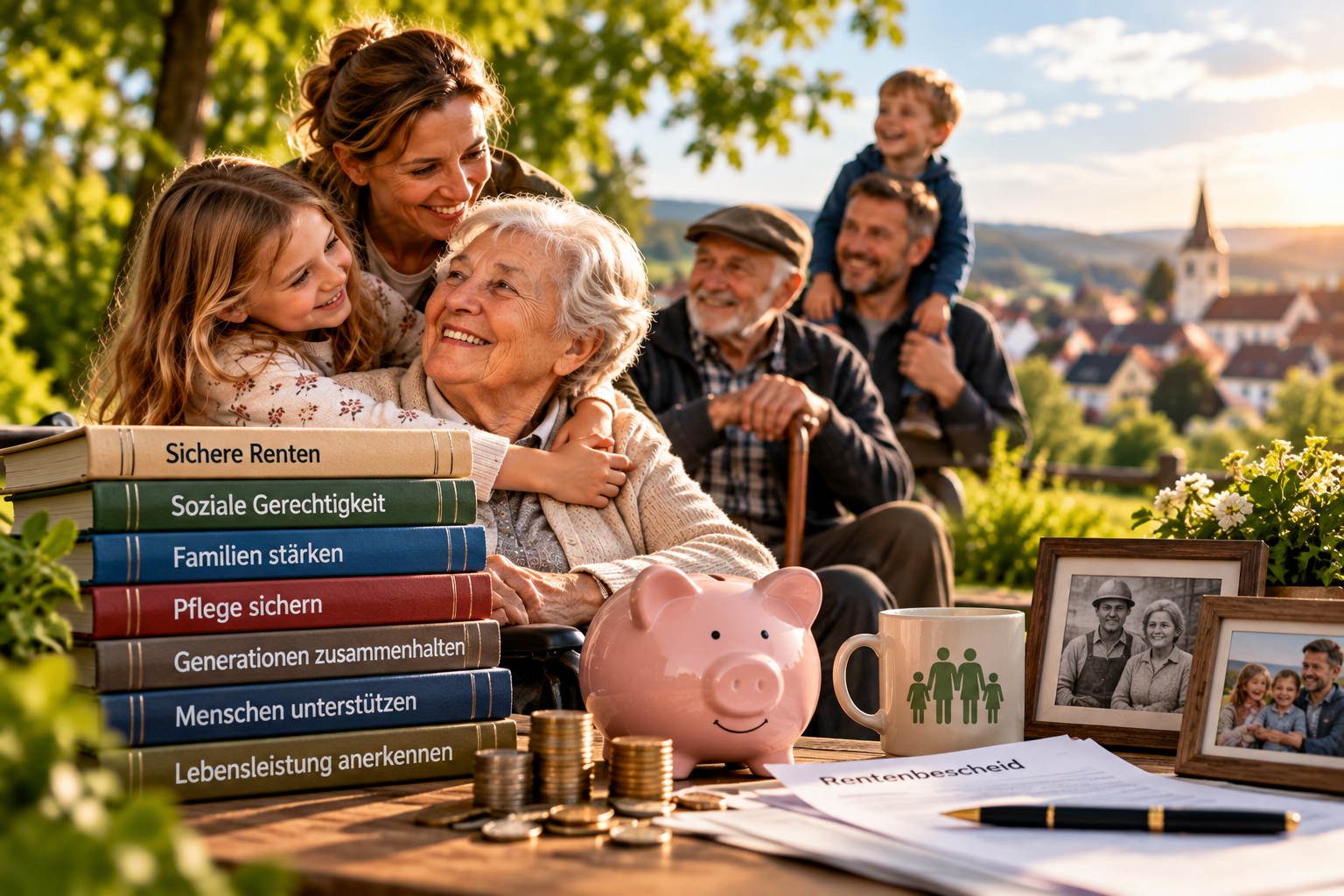 Soziale Sicherheit, Rente und Zusammenhalt der Generationen