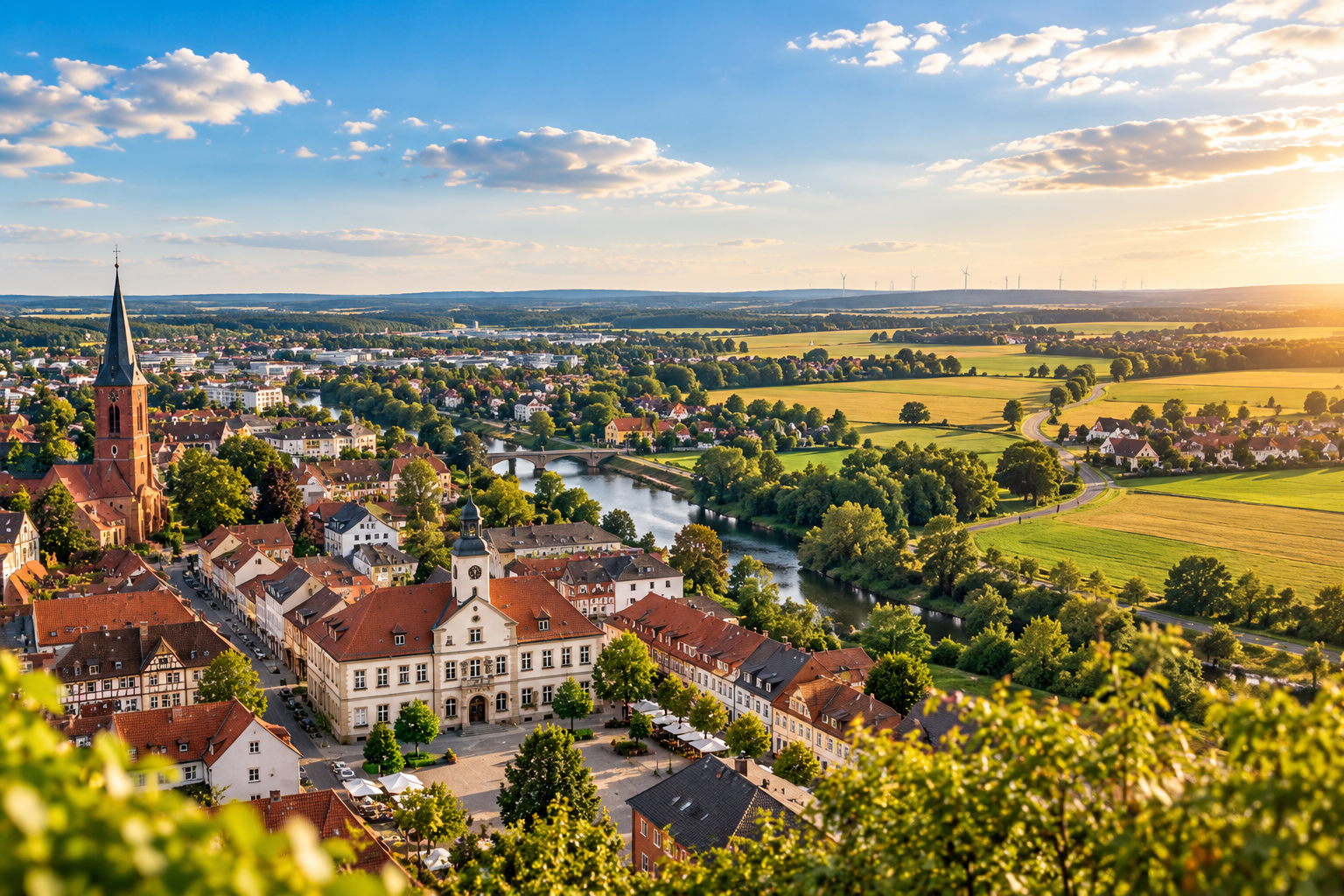 Stadt und ländlicher Raum in Deutschland